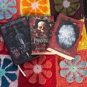 Fantasy Book Trio: Phantasma/The Shadows Between Us/The Crimson Crown